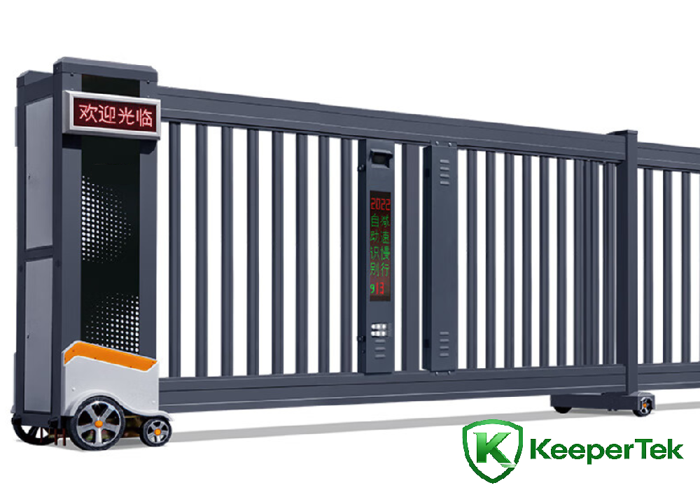 د لایسنس پلیټ پیژندنې KT-QG27 سره سلیډینګ دروازه